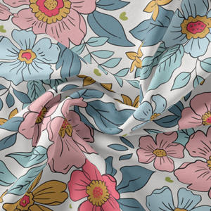 Tela Elástica Grande, 95% Bambú, 5% Elastano, Impresión Digital Personalizada, Súper Suave - Product Image 6