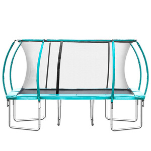<span class=keywords><strong>Precio</strong></span> de fábrica al aire libre niños gran rectángulo jardín saltar <span class=keywords><strong>trampolín</strong></span> Bungee saltar <span class=keywords><strong>trampolín</strong></span> Rectangular con recinto - Product Image 1