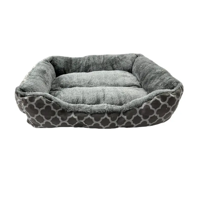 Vente en gros de nids pour chiens et chats en peluche Tapis de lit pour chiens de petite et moyenne taille Fournitures chaudes pour animaux de compagnie