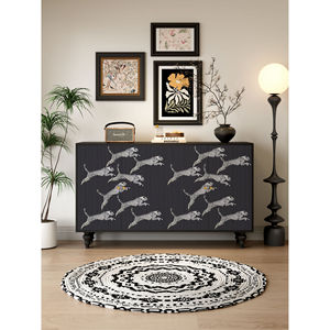 שולחן כתיבה מודרני קונסולת עץ מודרני סלון/חדר שינה/חדר שינה/משרד מחסן דירה/בית מלון - Product Image 1