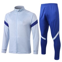 Survêtements de football thaïlandais de qualité pour hommes, vestes de football en gros