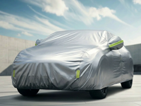 Housse de voiture en PVC 270 g/m² personnalisable, imperméable, disponible en toutes saisons, anti-poussière, anti-taches