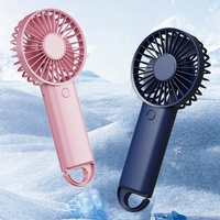 Fabrication professionnelle, nouvelle arrivée, mini ventilateur portable USB, pliable avec crochet, vent puissant, pour voiture et usage domestique