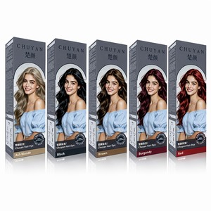 Crema de Coloración Capilar Rubio Ceniza en Oferta, Crema de Tinte para el Cabello con Doble Boquilla, Profesional, OEM - Product Image 4