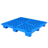 Palette économique NEXARA 1200*1000mm, maille, 9 pieds, palette en plastique à face unique pour le transport logistique, parfaite pour le stockage en entrepôt
