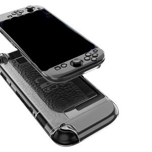 SYYTECH Split Crack PC TPU funda protectora de cristal para NS <span class=keywords><strong>Nintendo</strong></span> <span class=keywords><strong>Switch</strong></span> 2 <span class=keywords><strong>V2</strong></span> consola Shell cubierta protectora transparente - Product Image 3