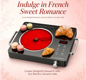 Cuisinière infrarouge électrique 1800W à puissance réelle, commande tactile, 6 modes de <span class=keywords><strong>cuisson</strong></span>, minuterie, verrouillage enfant, surface en verre durable, compatible avec tous les ustensiles de <span class=keywords><strong>cuisson</strong></span> - Product Image 4