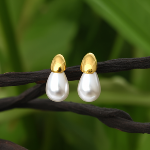 Boucles d'oreilles fines à clous E350-E200-0310G - Product Image 3