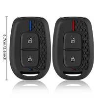 Nouvelle coque de protection en silicone pour porte-clés Renault Clio Modus Clio Dacia Sandero Logan Duster Dokker 2021 2020 2019 Accessoires
