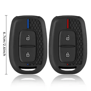 Nouvelle coque de protection en silicone <span class=keywords><strong>pour</strong></span> porte-clés Renault Clio Modus Clio <span class=keywords><strong>Dacia</strong></span> Sandero Logan <span class=keywords><strong>Duster</strong></span> Dokker <span class=keywords><strong>2021</strong></span> 2020 2019 <span class=keywords><strong>Accessoires</strong></span> - Product Image 6
