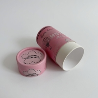 Tube en carton biodégradable et recyclable de haute qualité personnalisé, fouet en papier, boîte d'emballage de thé écologique faite à la main, estampage de grains