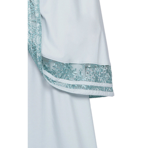 I panni delle donne vestono l'abbigliamento musulmano tradizionale all'ingrosso Robe Turban Wear Ruche Jilbab <span class=keywords><strong>Muhammed</strong></span> pregano il Hijab lungo di preghiera - Product Image 3
