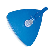 Aspirateur triangulaire rotatif flexible en plastique avec une capacité de nettoyage super puissante pour l'équipement de nettoyage des piscines