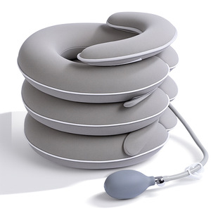 Bofeikang Cervical <b>Traction</b> <b>Device</b> Three Layer Inflatable <b>Neck</b> Brace With Chin Support For <b>Neck</b> Correction - Product Image 2