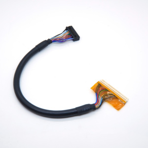 맞춤형 차폐 LVDS 케이블 270mm JAE 1.0 20핀 - 2.0 피치 20핀 듀퐁 커넥터 (광고 기기 모니터 드라이버 보드용) - Product Image 4