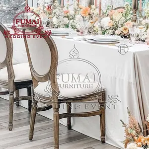 Wholesale Hotel Restaurant Furniture Event Wood Dining Royal Banquet Wedding Chair