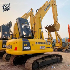 รถขุดโคมัตสึ PC200-8 มือสอง รถขุด PC200-7 มือสอง รถขุดขนาด 20 ตัน รถตีนตะขาบ เครื่องจักรขนาดใหญ่ เครื่องจักรก่อสร้าง โรงงาน - Product Image 2
