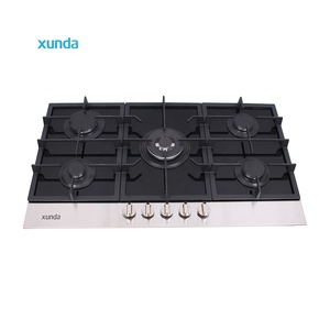 Xunda - Plaque de cuisson à <span class=keywords><strong>gaz</strong></span> encastrable de haute qualité, 90 <span class=keywords><strong>cm</strong></span>, 5 brûleurs, pour la maison - Appareil de cuisine OEM - Product Image 2