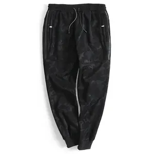 OEM-Pantalones deportivos de talla grande para hombre, pantalón de chándal para correr, pierna relajada, primavera y otoño