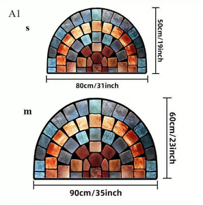 พรมคริสตัล MD ทรงสี่เหลี่ยมกันน้ำกันน้ำกันลื่นกันน้ำมันและคุณสมบัติล้างทำความสะอาดได้ - Product Image 6