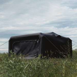 Tente de camping familiale pliable gonflable de grande taille, imperméable, de haute qualité, pour l'extérieur, résistante aux UV, en Oxford - Product Image 3