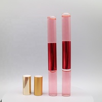 Flacon en verre personnalisé 3ml 5ml 10ml Flacon à bille pour huile essentielle Flacon à bille double extrémité pour parfum Bille en acier inoxydable