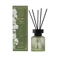 Diffuseur de parfum d'intérieur en verre 100 ml, personnalisable avec emballage sur mesure, vente en gros, pour la décoration de la maison