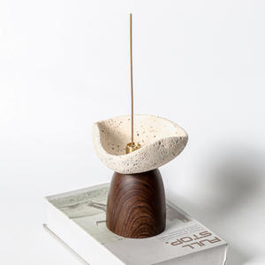 Household Wabi-Sabi Wind Line Coconut Wax Handmade Nordic Style Smokeless Non-Toxic Aromatherapy <b>Candle</b> Indoor Desktop <b>Small</b> - Product Image 3