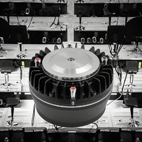 Tweeter haute puissance N902 de 90 mm, double transducteur à compression en titane de 3,5 pouces pour enceintes professionnelles