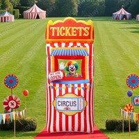 Arche gonflable portable en PVC Songfa pour entrée de fête foraine, décoration événementielle, location de jeux de carnaval
