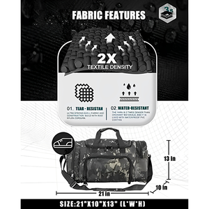 Logo personnalisé promotionnel camouflage transport à la main grande valise de sport étanche sac de sport fourre-tout autres sacs de sport pour femmes hommes voyages - Product Image 3
