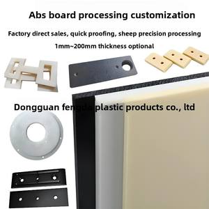 カスタマイズされた建築モデル<span class=keywords><strong>ABS</strong></span>ボードベージュブラックホワイト火炎耐性製版加工用 - Product Image 5