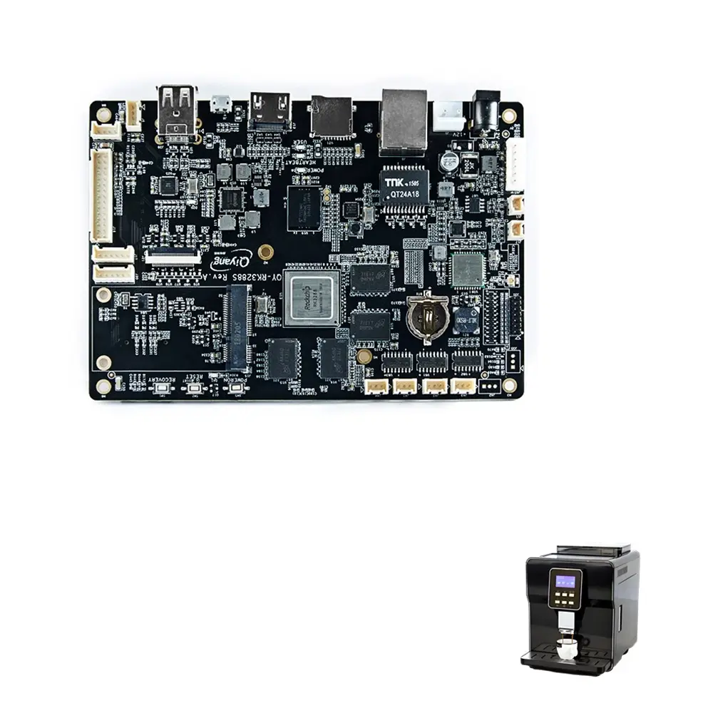 Custom Rk3288 Android Smart digital Set Top Box scheda madre mini pc android Quad Core TV/Game Box Board PCBA