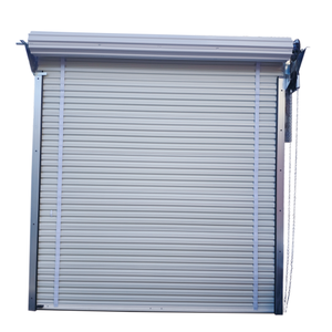 10x10 thiết kế hiện đại thép tự lưu trữ của nhãn hiệu chuỗi màn trập cửa không thấm nước lâu dài cuộn lên con lăn cửa bán buôn - Product Image 1