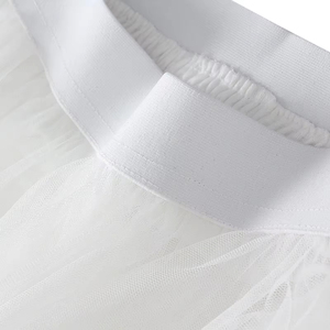 Été Printemps <span class=keywords><strong>Jupe</strong></span> en <span class=keywords><strong>tulle</strong></span> vintage pour femmes Jupes élastiques à taille haute en maille <span class=keywords><strong>Jupe</strong></span> tutu plissée longue <span class=keywords><strong>Femme</strong></span> - Product Image 6