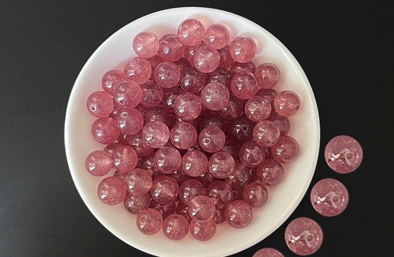 9A Strawberry quartz
