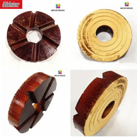 Disque de meulage abrasif en carbure de silicium Midstar Wholesale de 10 pouces, 5 onces, 36-1200 #   Polissage personnalisé du marbre et du granit OEM