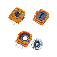10k 2K3 Ohm Original 3pin capteur potentiomètre pour PS5 PS4 contrôleur alpes 3D analogique Joystick Thumbstick Module capteur