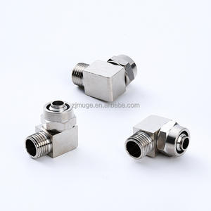 クイックツイスト PL8-02 オスネジ エルボ 90度 ワンタッチ継手 エアホース用 空圧クイックスクリュージョイント プッシュインチューブコネクター - Product Image 6