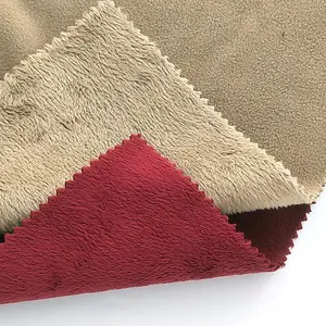 hot sale 100% polyester polar fleece bonded soft fleece fabric