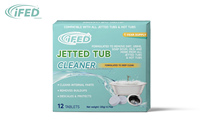 Tablettes nettoyantes puissantes en vrac pour baignoires à jet profond, marque privée