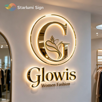 Enseigne commerciale personnalisée, enseigne rétroéclairée personnalisée, logo 3D, enseignes métalliques, enseigne pour salon de beauté, enseigne LED, enseignes lumineuses, enseigne métallique, enseigne murale avec logo