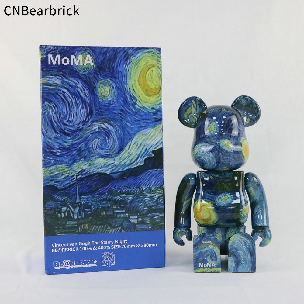 MEDICOM TOY - Starry Night BE@RBRICK 1000％ ベアブリック ゴッホ MEDICOM TOY Vincent van Gogh The Starry Night BE@RBRICK 1000