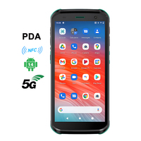 Modelo 6s HF UHF Lector RFID de doble frecuencia 5G Android 14 PDA Escáner de código de barras móvil inalámbrico NFC Colector DE DATOS Fabricante