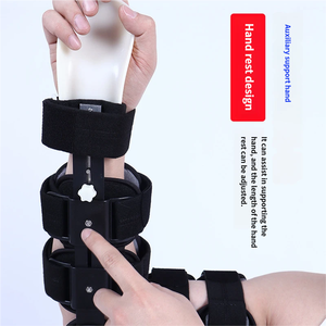 Penyangga Sendi Siku Multifungsi dari Paduan Aluminium yang Dapat Disesuaikan Sudutnya, Nyaman, Bernapas, untuk Rehabilitasi Medis Lengan - Product Image 3