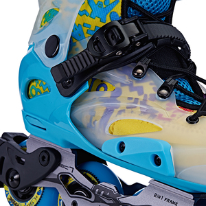 Semplice rullo <span class=keywords><strong>usato</strong></span> <span class=keywords><strong>pattini</strong></span> in linea all'ingrosso bambini lampeggiante per <span class=keywords><strong>pattini</strong></span> - Product Image 5