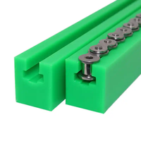 Guides linéaires coulissants en HDPE Rail de guidage de convoyeur d'usine Produit de feuilles en plastique de matériau UHMW-PE UPE