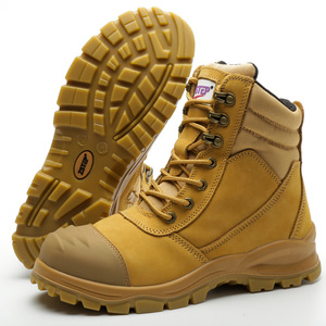 <span class=keywords><strong>Scarpe</strong></span> <span class=keywords><strong>Antinfortunistiche</strong></span> con Punta in Acciaio e Soletta in Acciaio, Tomaia in Pelle di Alta Qualità, <span class=keywords><strong>Unisex</strong></span> per Tutte le Stagioni, Uso in Edilizia - Product Image 2