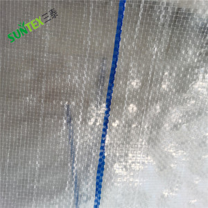 120g de Film plastique tissé HDPE résistant aux UV, couverture de <span class=keywords><strong>pluie</strong></span> transparente pour Tunnel de culture 16m x 100m - Product Image 2