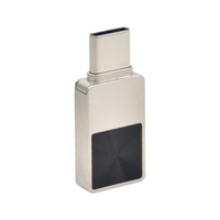 Mini lecteur de mémoire flash USB en métal MC06 personnalisé en vrac 3.1 Type-C 16/32/64/128 Go de capacité Interface USB 3.0 avec logo personnalisé